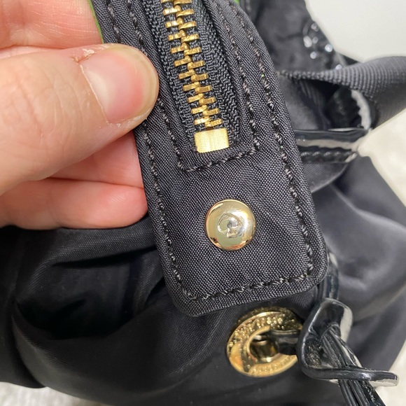 Kate Spade Two-handle Diaper Bag Black Nylon - Picture 11 of 12